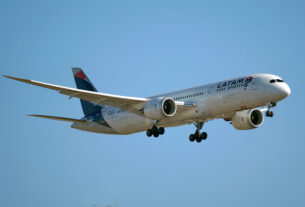 Boeing 787-9 da LATAM (foto: Daniel R.Carneiro / DRC Imagem)