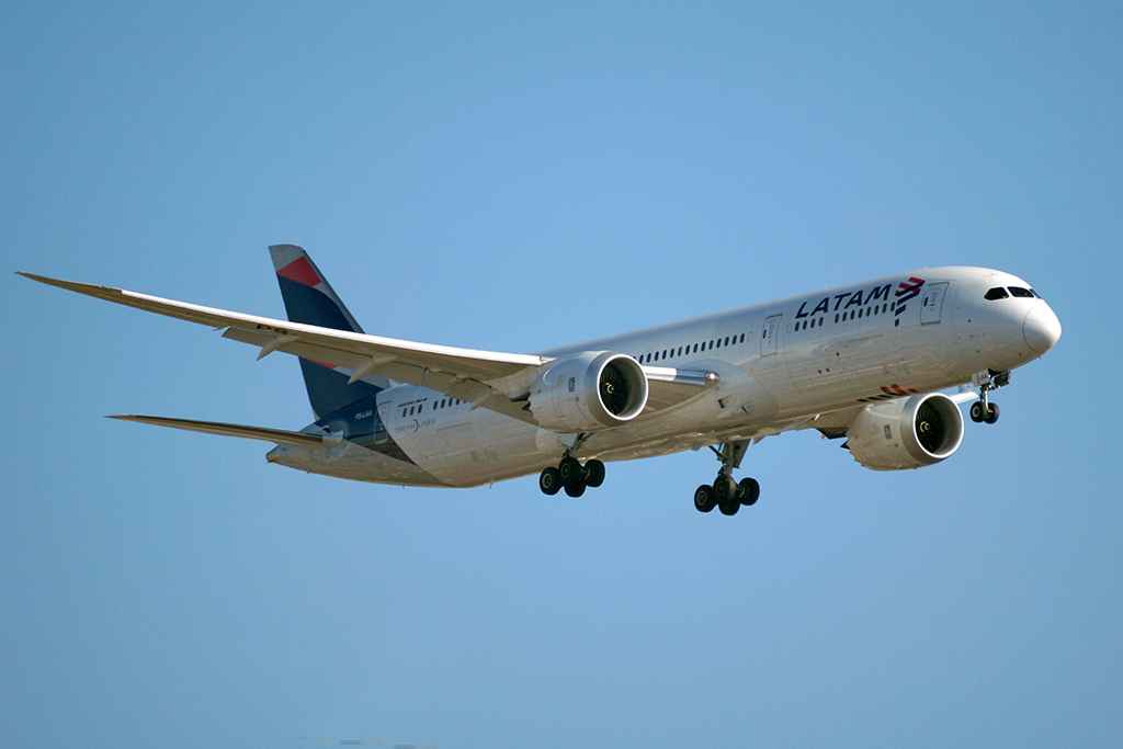Boeing 787-9 da LATAM (foto: Daniel R.Carneiro / DRC Imagem)