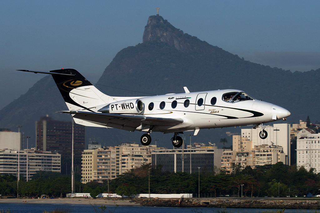 BeechJet da Líder Aviação (foto: Daniel R.Carneiro / DRC Imagem)
