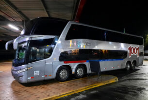 Ônibus da 1001 (foto: Daniel R.Carneiro / DRC Imagem)