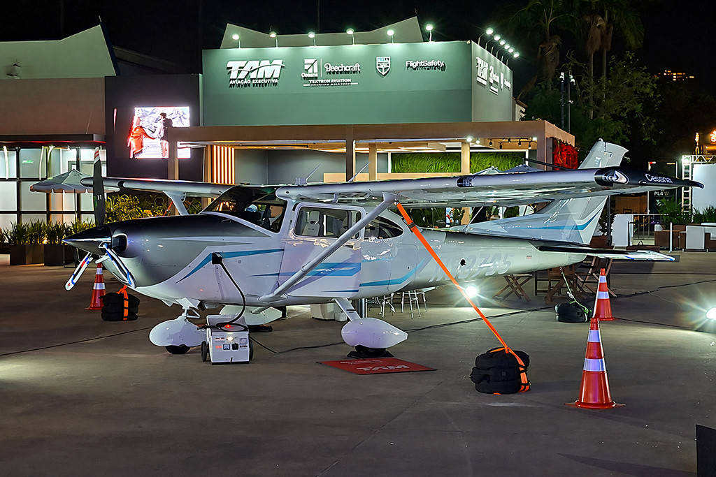TAM Aviação Executiva na LABACE 2026 (foto: Daniel R.Carneiro / DRC Imagem)