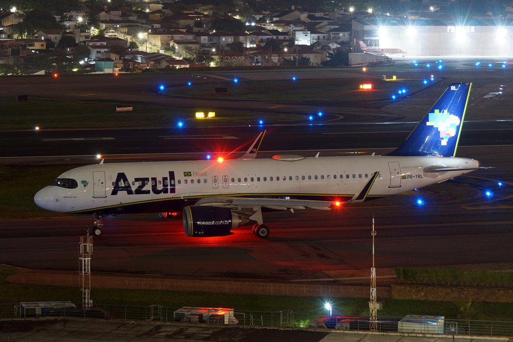 Airbus A320neo da Azul em Congonhas (foto: Daniel R.Carneiro / DRC Imagem)