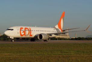 Boeing 737-MAX8 da GOL (foto: Daniel R.Carneiro / DRC Imagem)