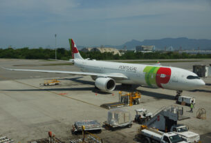 Airbus A330-900 CS-TUL da TAP no Galeão (foto: Daniel R.Carneiro / DRC Imagem)